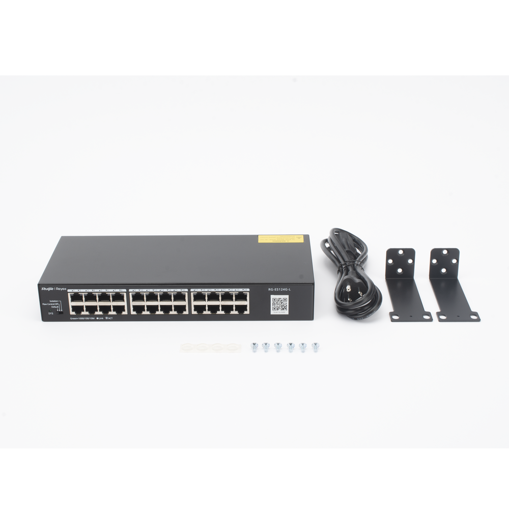 Switch no administrable Ruijie RG-ES124G-L 24 puertos