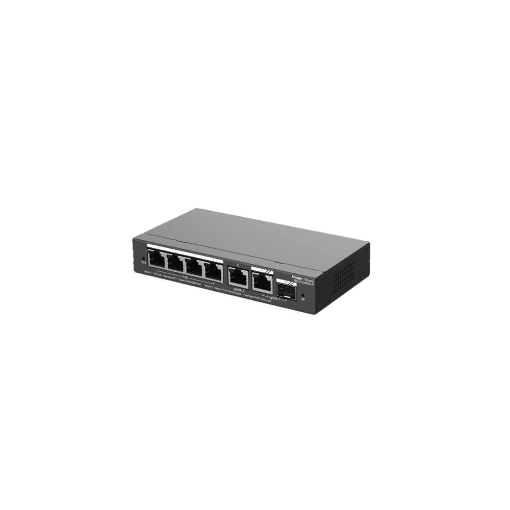 Switch Administrable Ruijie RG-ES206GS-P 6 puertos