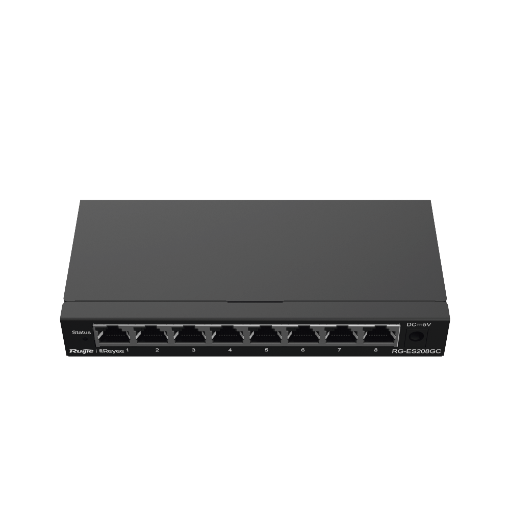 Switch Administrable con 8 Puertos Gigabit Ruijie RG-ES208GC