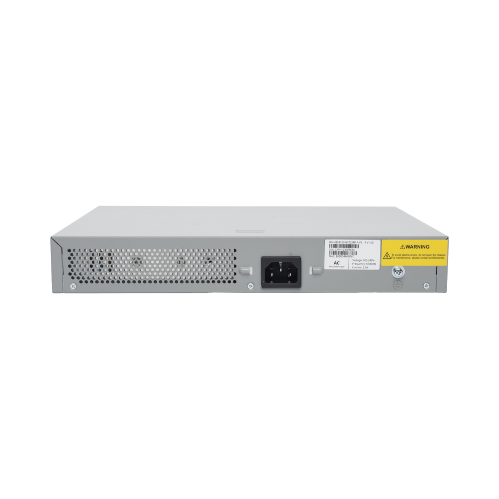 Switch Administrable PoE Capa 2 Ruijie RG-NBS3100-8GT2SFP-P-V2 8 puertos 1 GB