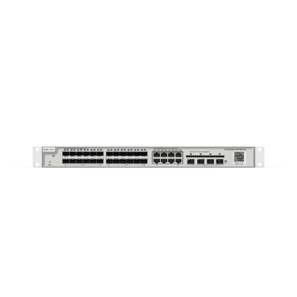 Switch Ruijie RG-NBS3200-24SFP/8GT4XS 24 puertos