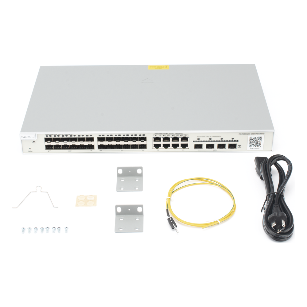 Switch Ruijie RG-NBS3200-24SFP/8GT4XS 24 puertos
