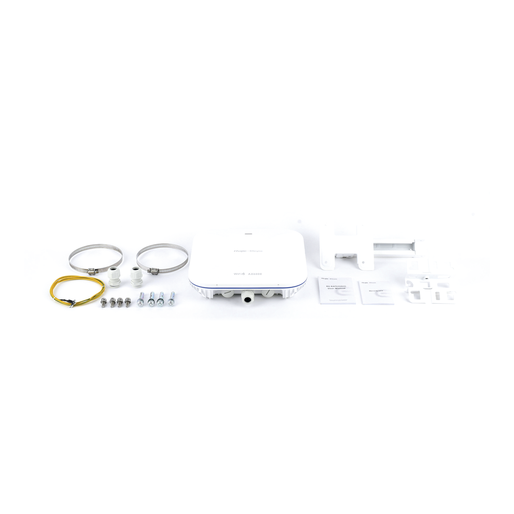 Punto de acceso Wi-Fi 6 para exterior Ruijie RG-RAP6260(H)
