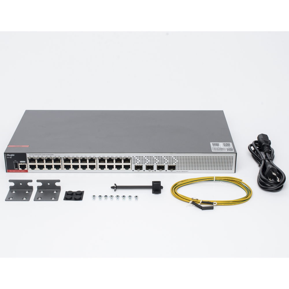 Switch Administrable L2+ Ruijie RG-S2915-24GT4MS-L 24 puertos 1 GB