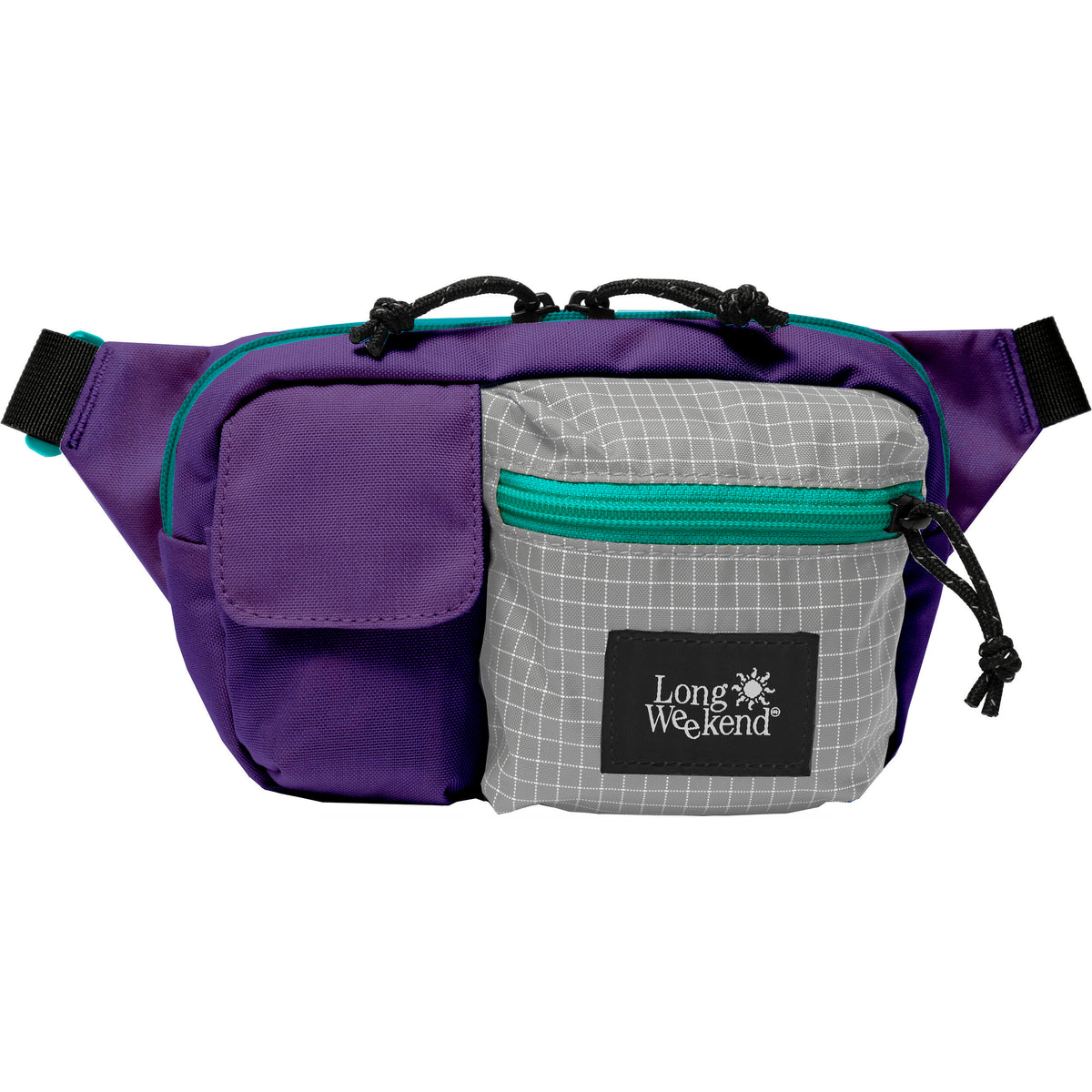 Riñonera Long Weekend Monterey Sling (Cosmic Purple, 2L) - vista frontal