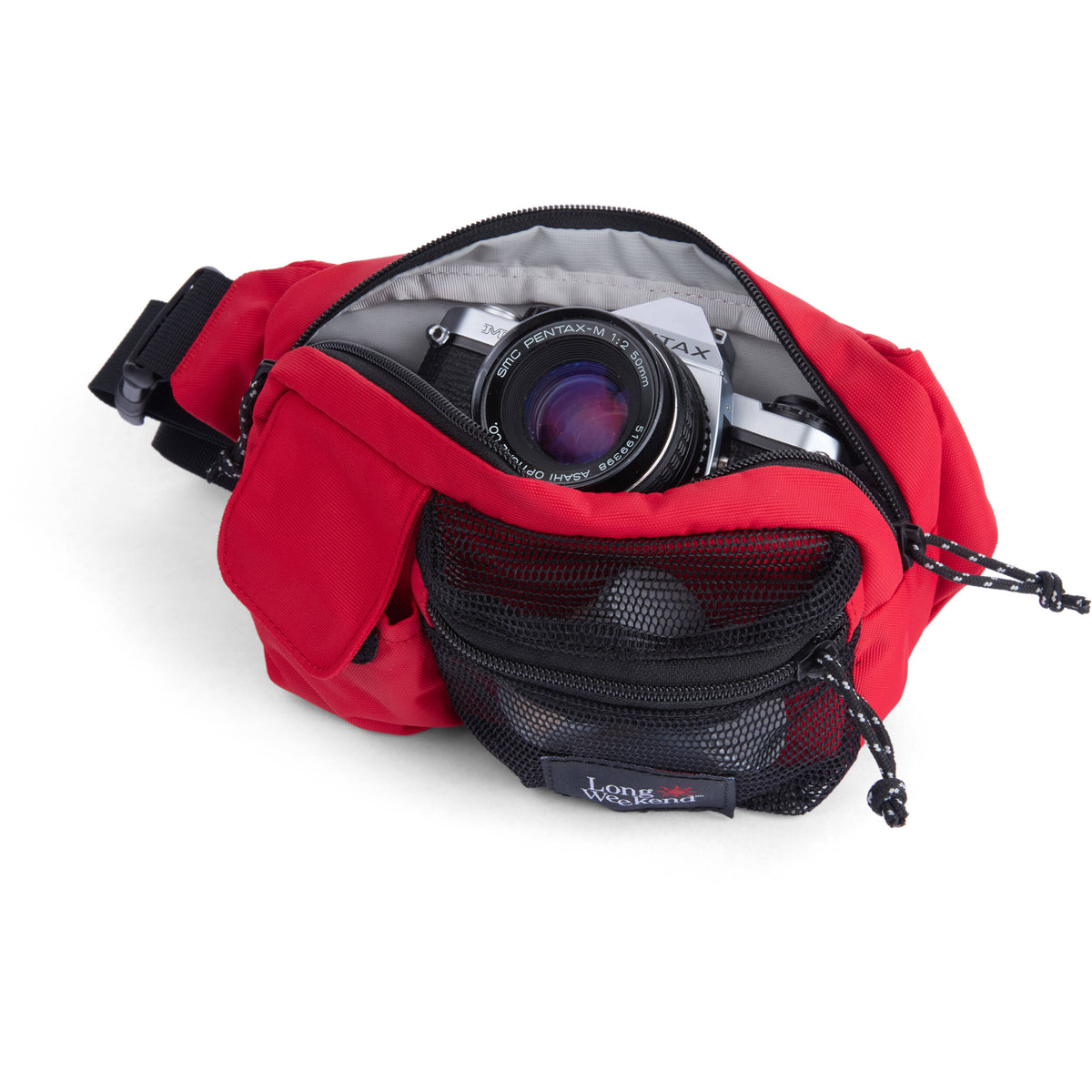 Riñonera Long Weekend Monterey Sling (Rojo, 2L) - vista frontal