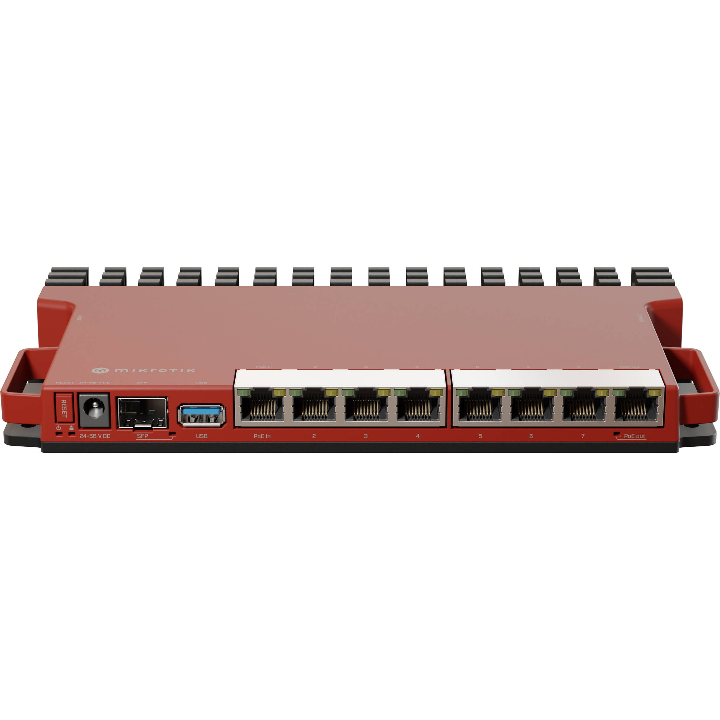 Router MikroTik L009UiGS-RM 8-Port Gigabit Passive PoE Compliant Managed Router - vista principal