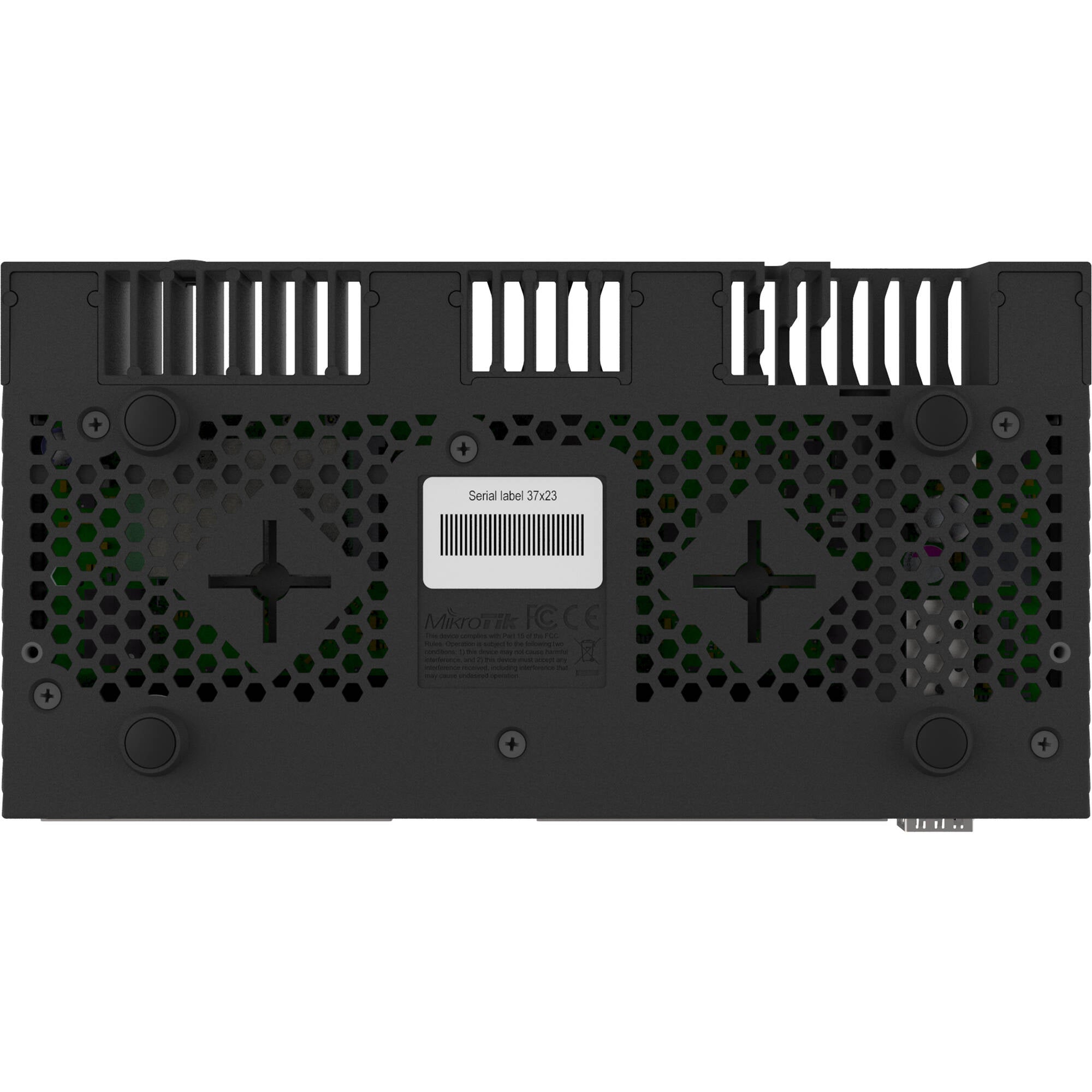 Router MikroTik RB4011iGS+RM 10-Port Gigabit Router - puertos y conexiones