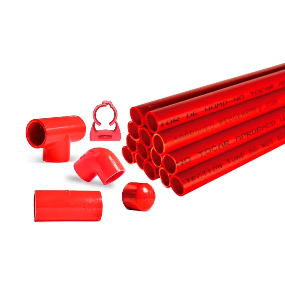 Kit de Tubería para Sistema de Detección Safe Fire Detection RP5240 15 m