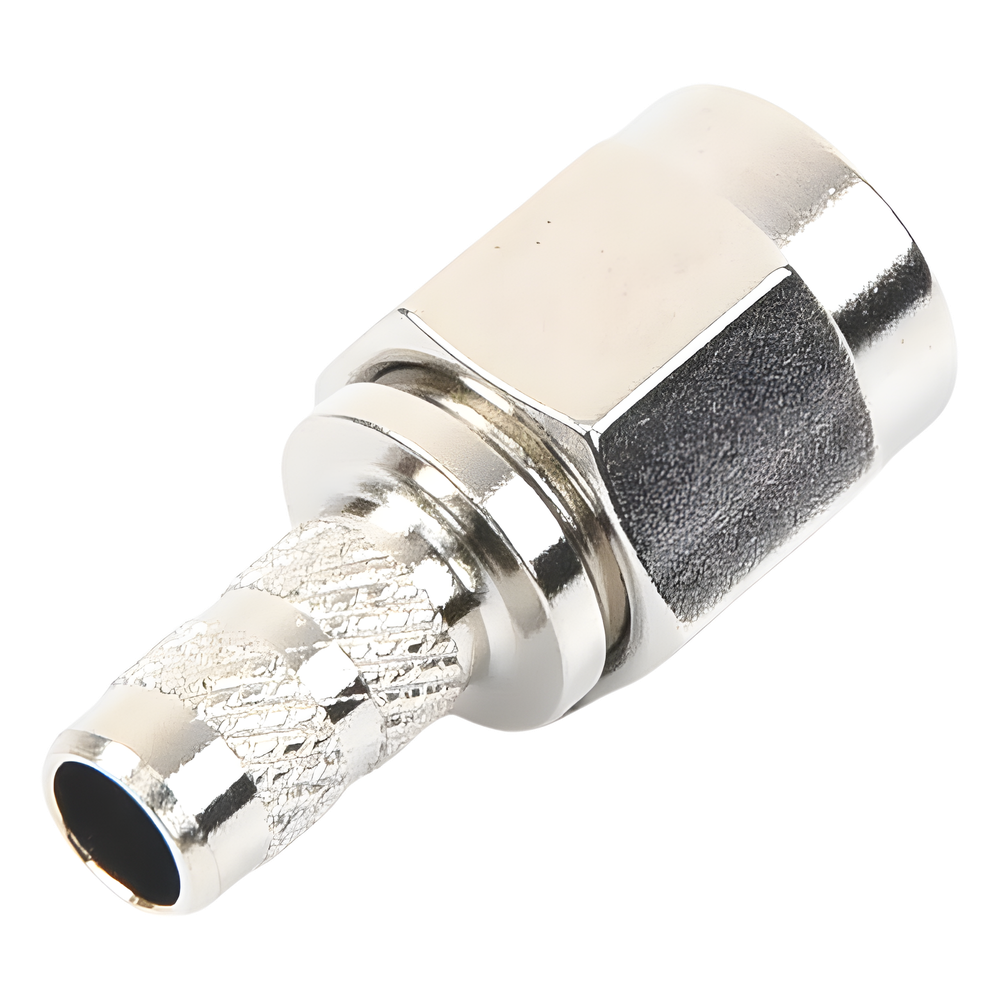Conector SMA Macho de anillo plegable RF Industries RSA-3000-C