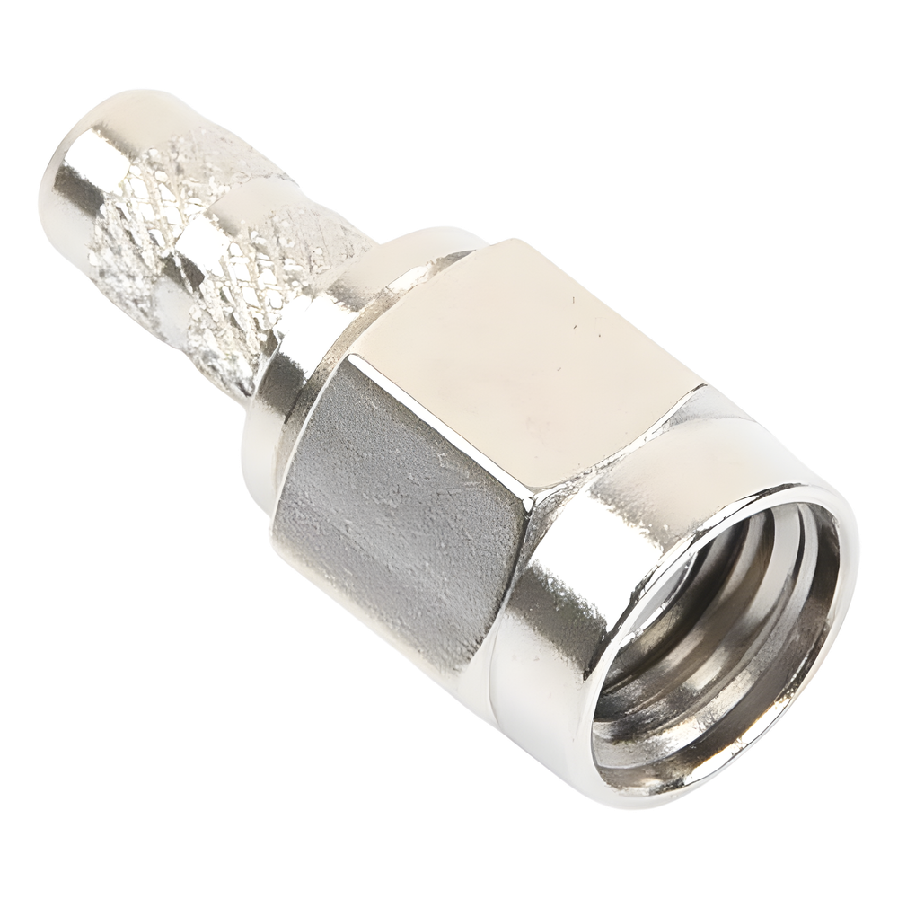 Conector SMA Macho de anillo plegable RF Industries RSA-3000-C