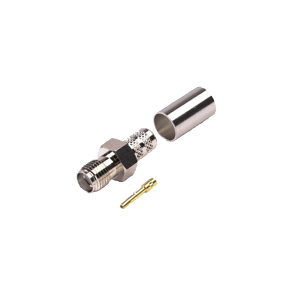 Conector SMA Hembra de Anillo Plegable RF Industries RSA-3050-X