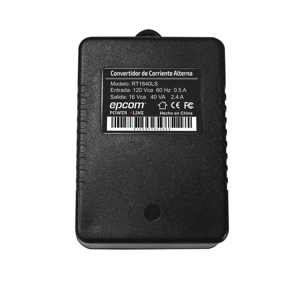 Transformador 16 Vca 40 VA Epcom Powerline RT1640LS