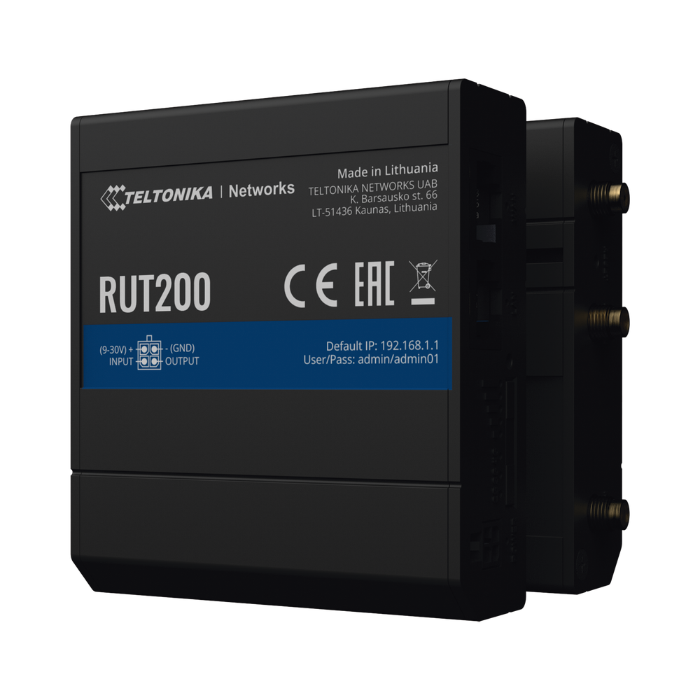 Router LTE Teltonika RUT200 2 puertos