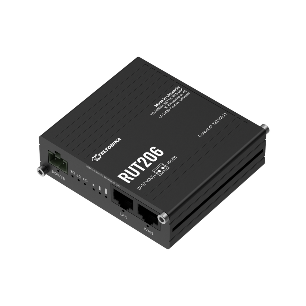 Router 4G Industrial Conectividad 4G Cat 4 Teltonika RUT206