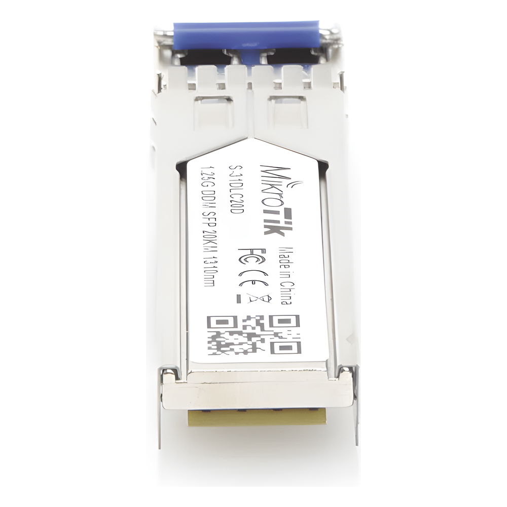 Transceptor MiniGbic SFP 1.25G LC Mikrotik S-31DLC20D Dúplex