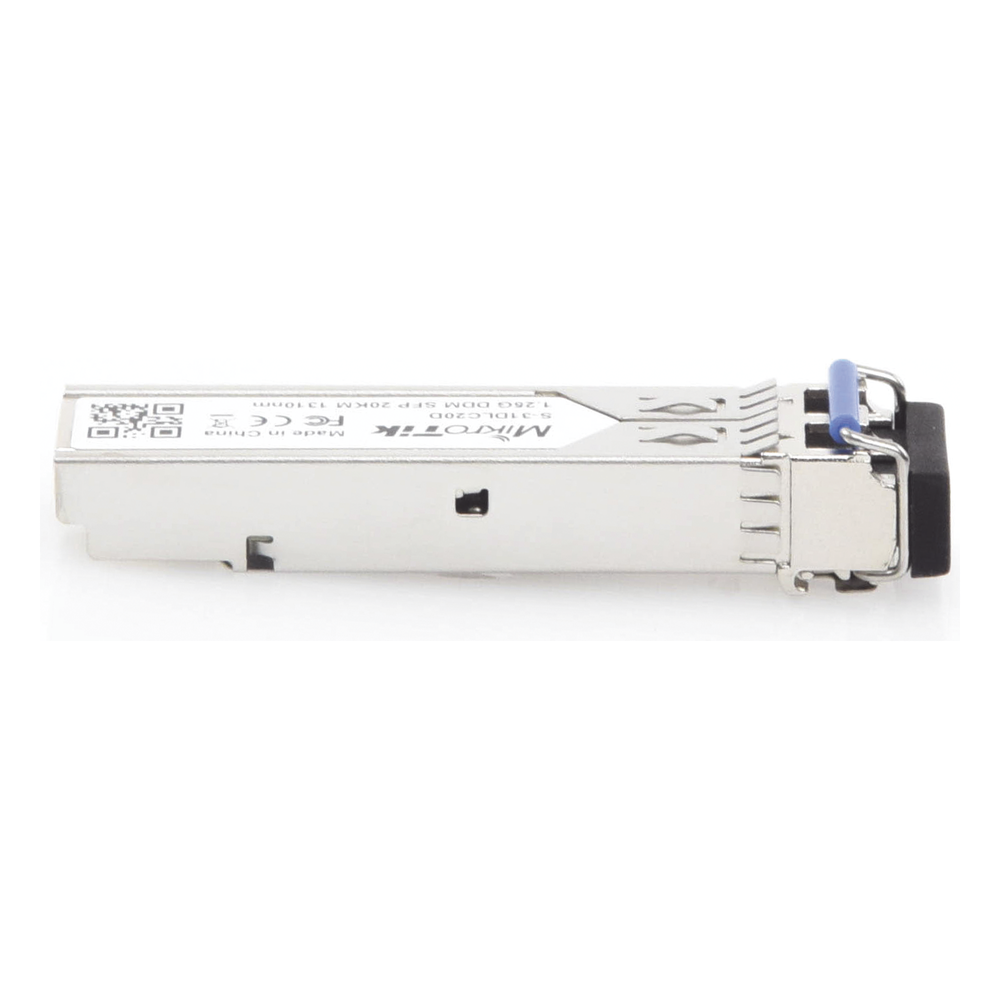 Transceptor MiniGbic SFP 1.25G LC Mikrotik S-31DLC20D Dúplex