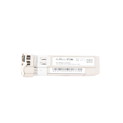 Transceptor MiniGbic SFP+ 10G LC Mikrotik S+85DLC03D Dúplex