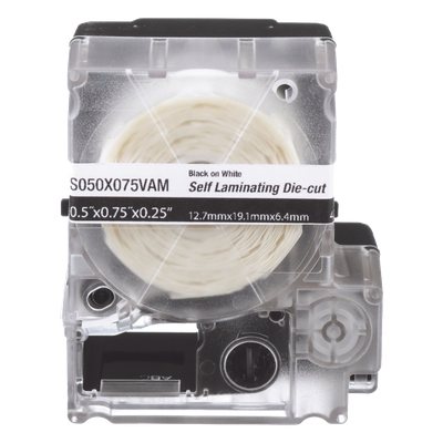 Casete de 200 Etiquetas Autolaminadas de 25.4 Panduit S100X125VAM Blanco