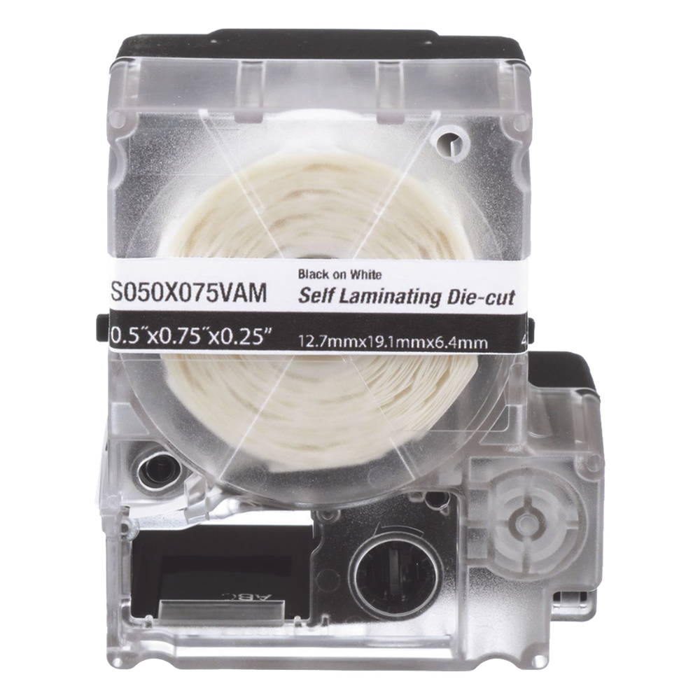 Casete de 200 Etiquetas Autolaminadas de 25.4 Panduit S100X125VAM Blanco