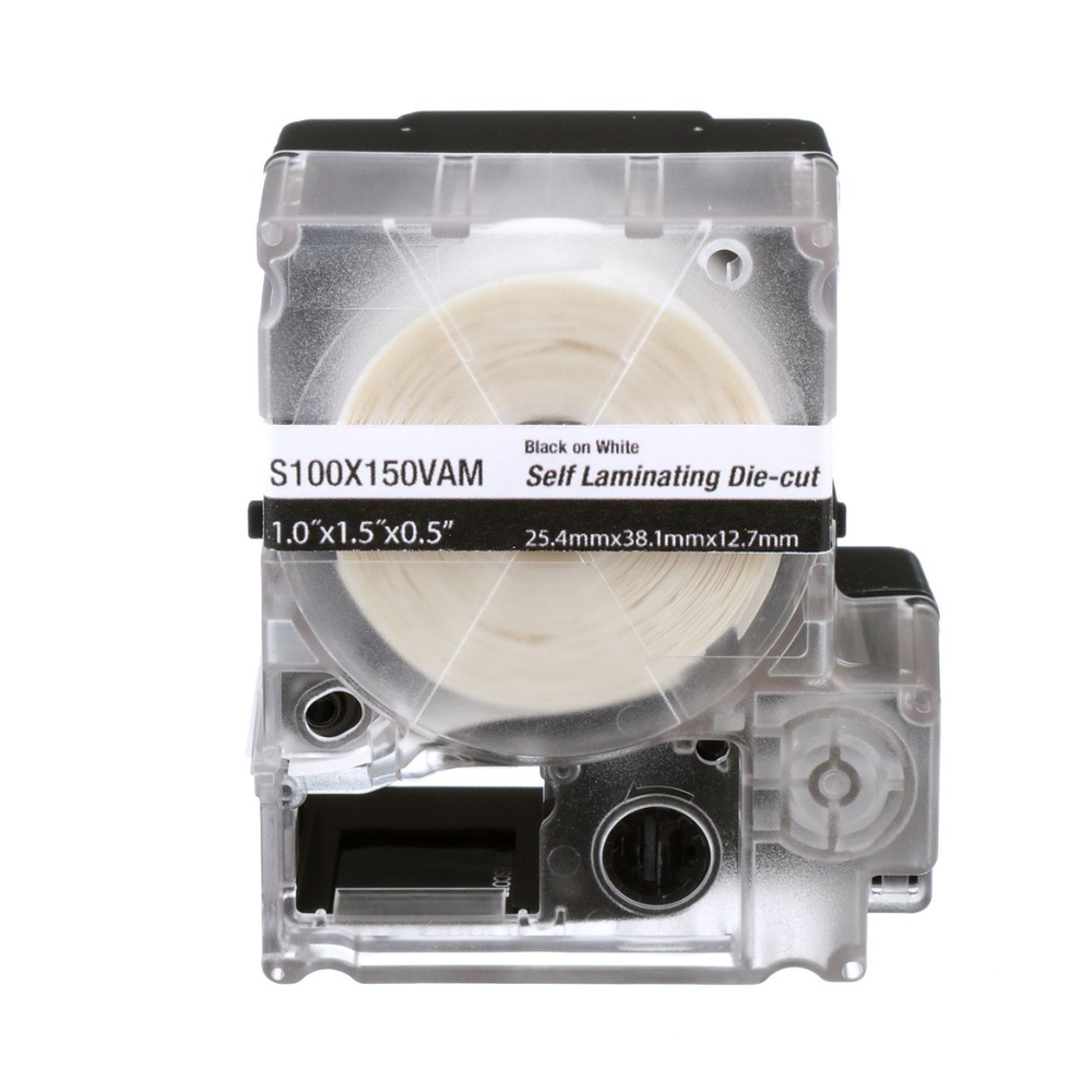 Casete de 175 Etiquetas Autolaminadas de 25.4 Panduit S100X150VAM Blanco