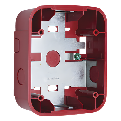 Caja de Montaje en Pared System Sensor SBB-RL Rojo