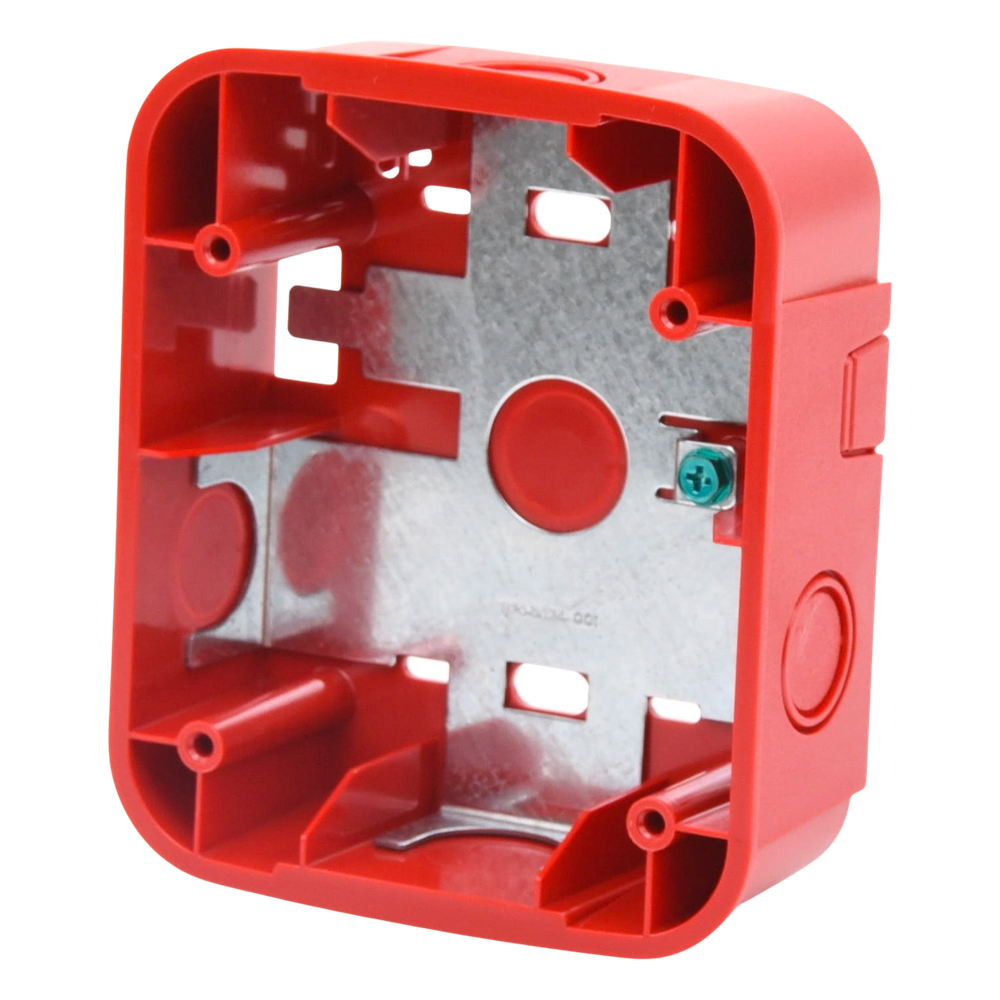 Caja de Montaje en Pared System Sensor SBB-RL Rojo