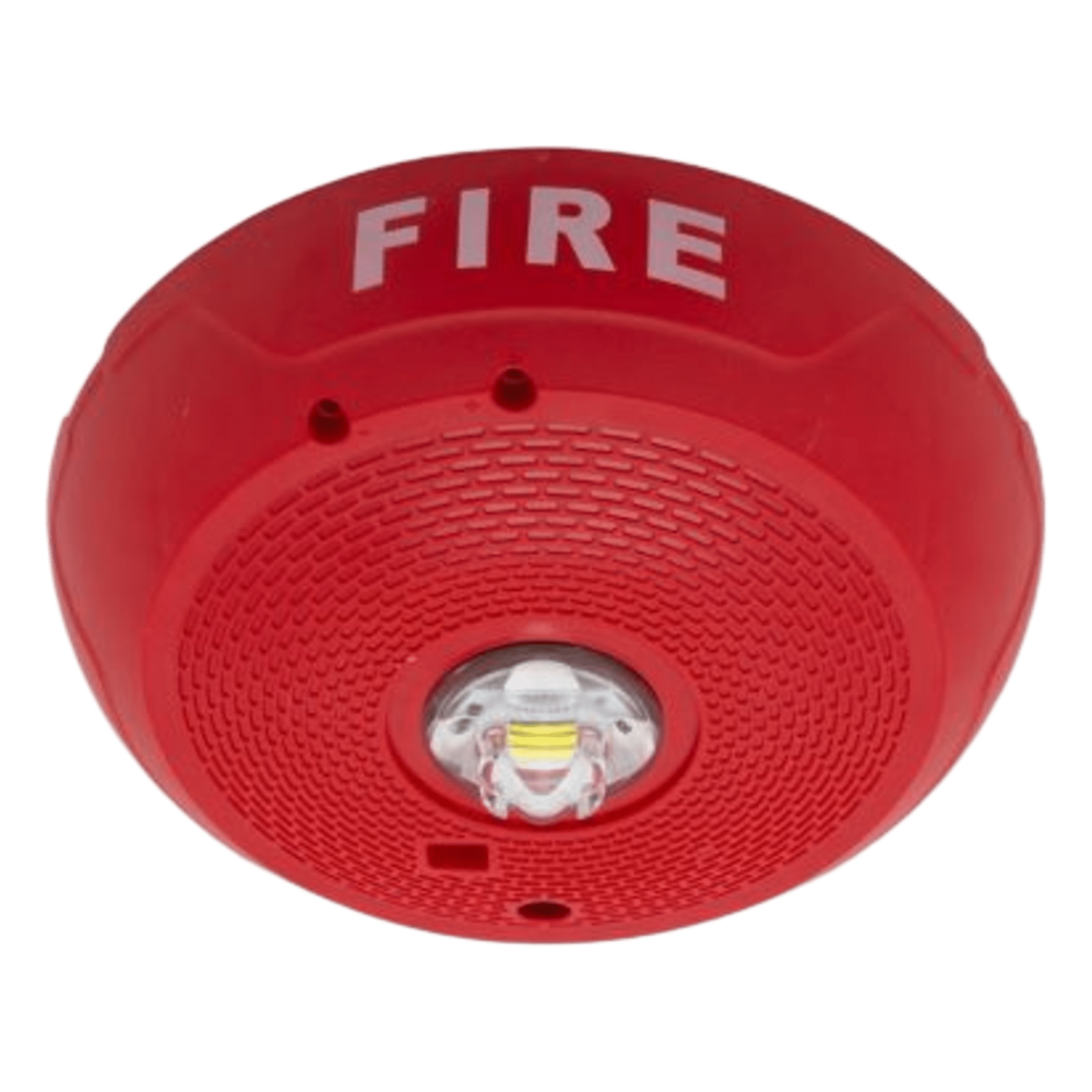 Lámpara LED Estroboscópica System Sensor SCRLED 2 hilos Rojo