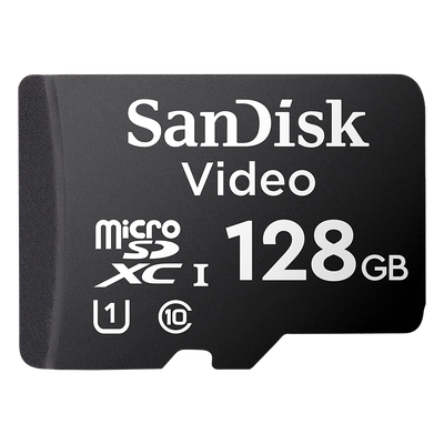 Micro SD Optimizada Para Videovigilancia SanDisk SDSDQAS4-128G-BP 128 GB