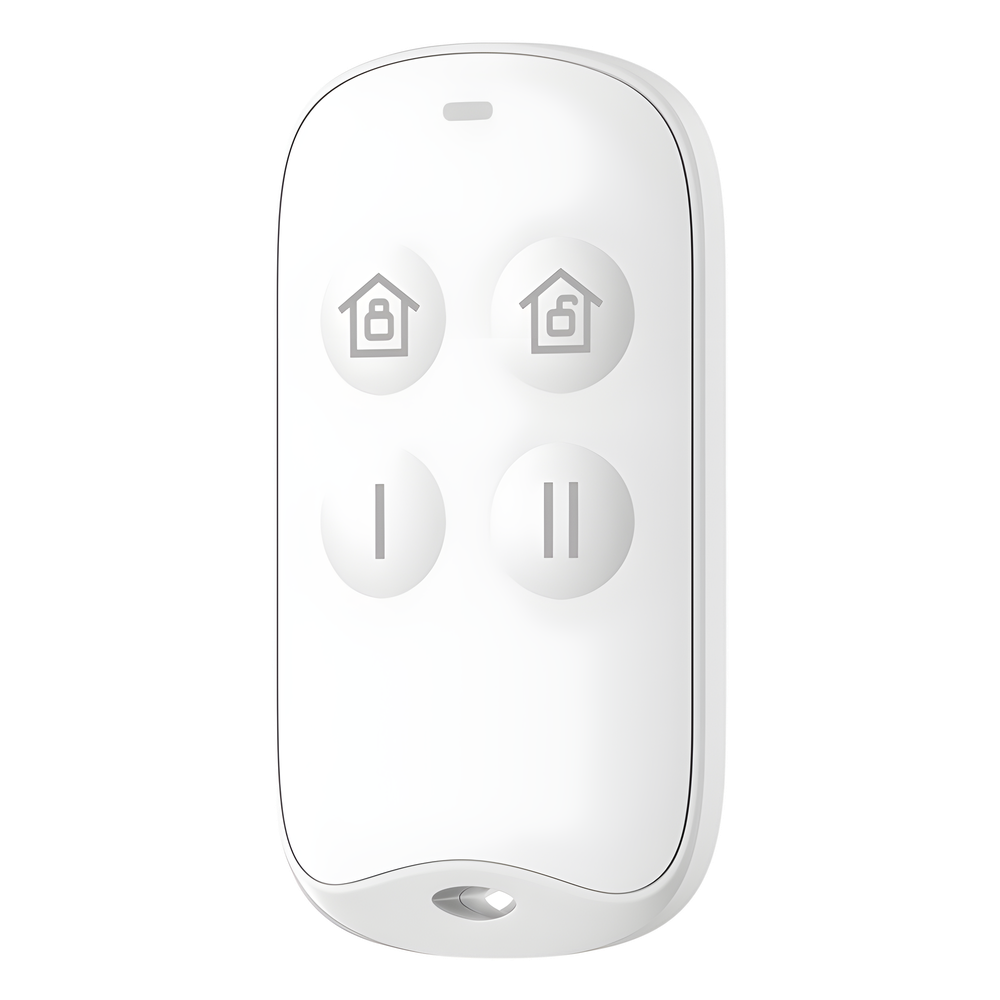 Accesorio de Alarma Hikvision - (AX HOME) Control Remoto para Armado y Desarmado - Teclas con Funciones Programables - D