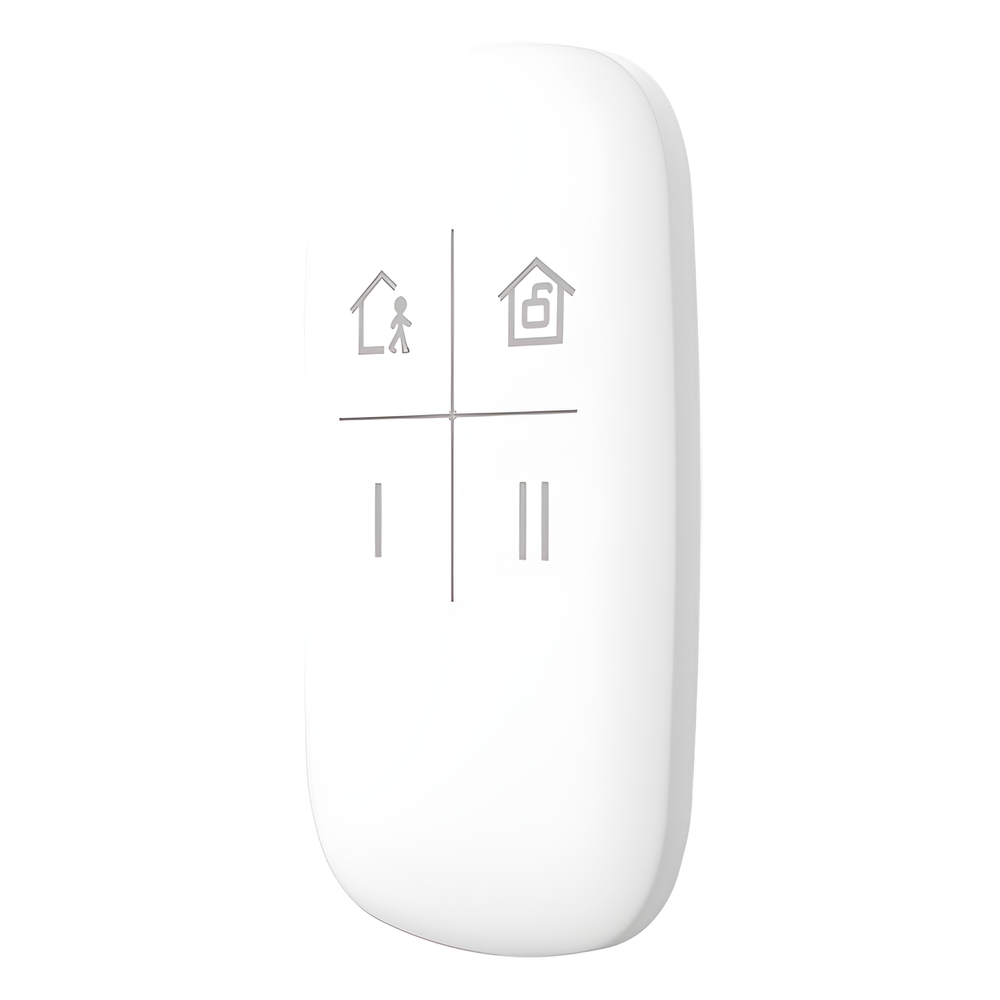 Accesorio de Alarma Hikvision - (AX PRO) Control Remoto para Armado y Desarmado - DS-PKF1-WB(B)