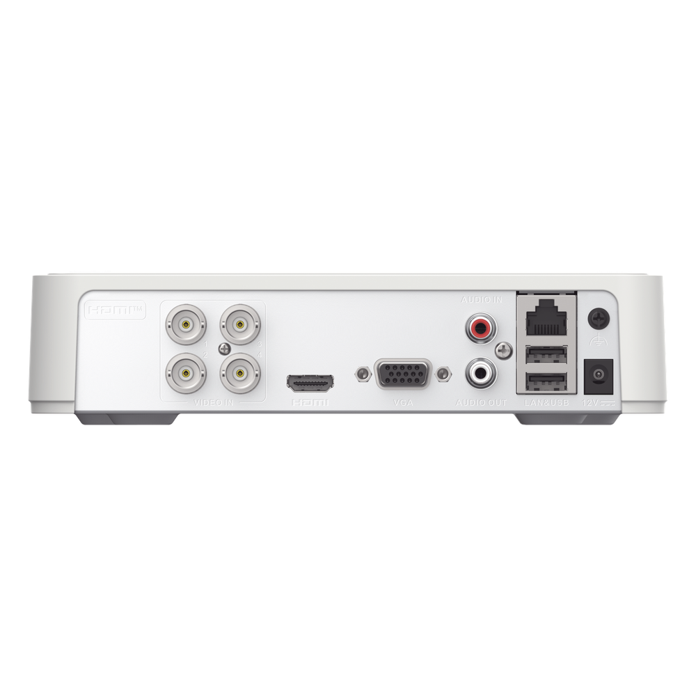 DVR Hikvision - 2 Megapixel (1080p) Lite - Audio por Coaxitron - 1 Bahia de Disco Duro - H.265+ - DS-7104HGHI-M1/T