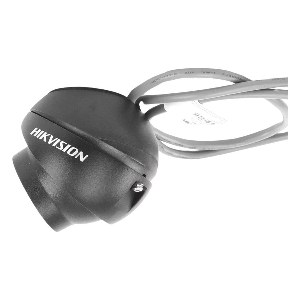Cámara de Seguridad Hikvision - Cámara Móvil TURBO 1080P - Lente 2.1 mm - Conexión Tipo Aviación - Diseño Antivibración 
