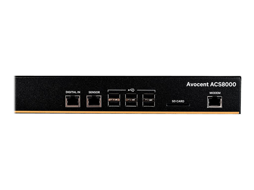 Servidor de Consola Avocent Vertiv Avocent ACS 8000 32-Port Serial Console Server - vista 5