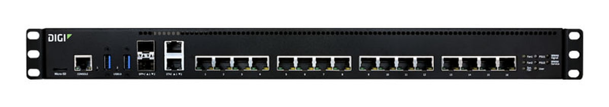 Servidor de Dispositivos Digi Connect EZ 16-Port Serial Server - vista 1
