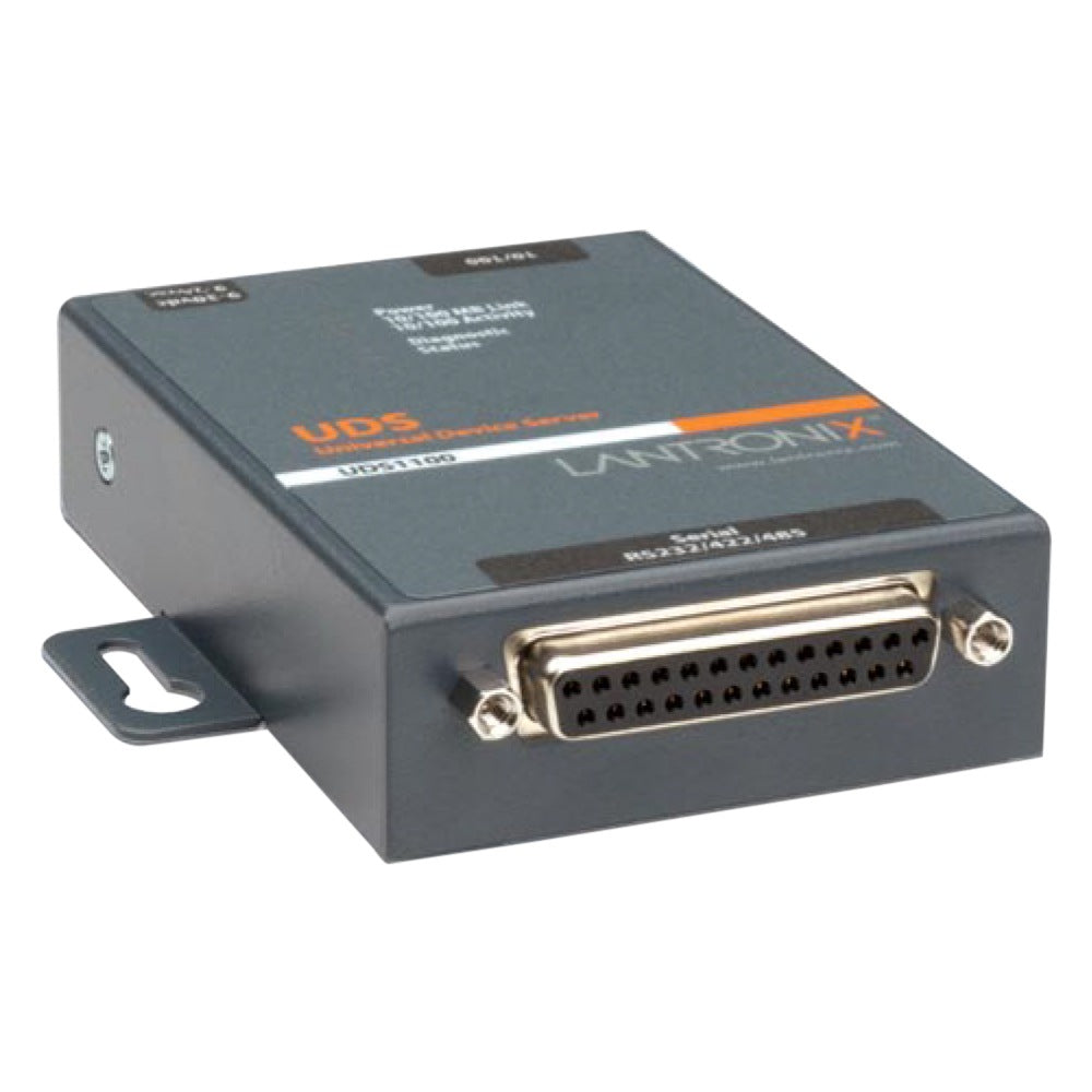 Servidor de Dispositivos Lantronix Device Server UDS1100 One Port Serial (RS232/ RS422/ RS485) to IP Ethernet - vista 2
