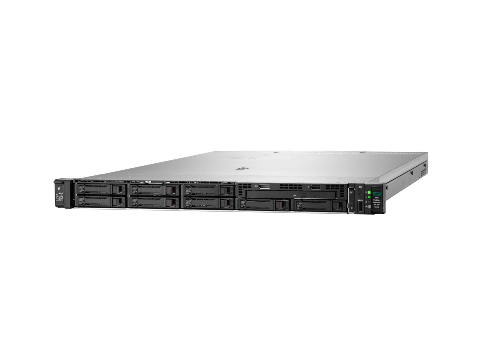 Servidor HPE ProLiant Compute DL360 Gen12, Intel Xeon 6515P 16 Núcleos, 64GB DDR5, no HDD, Rack 1U - vista 3
