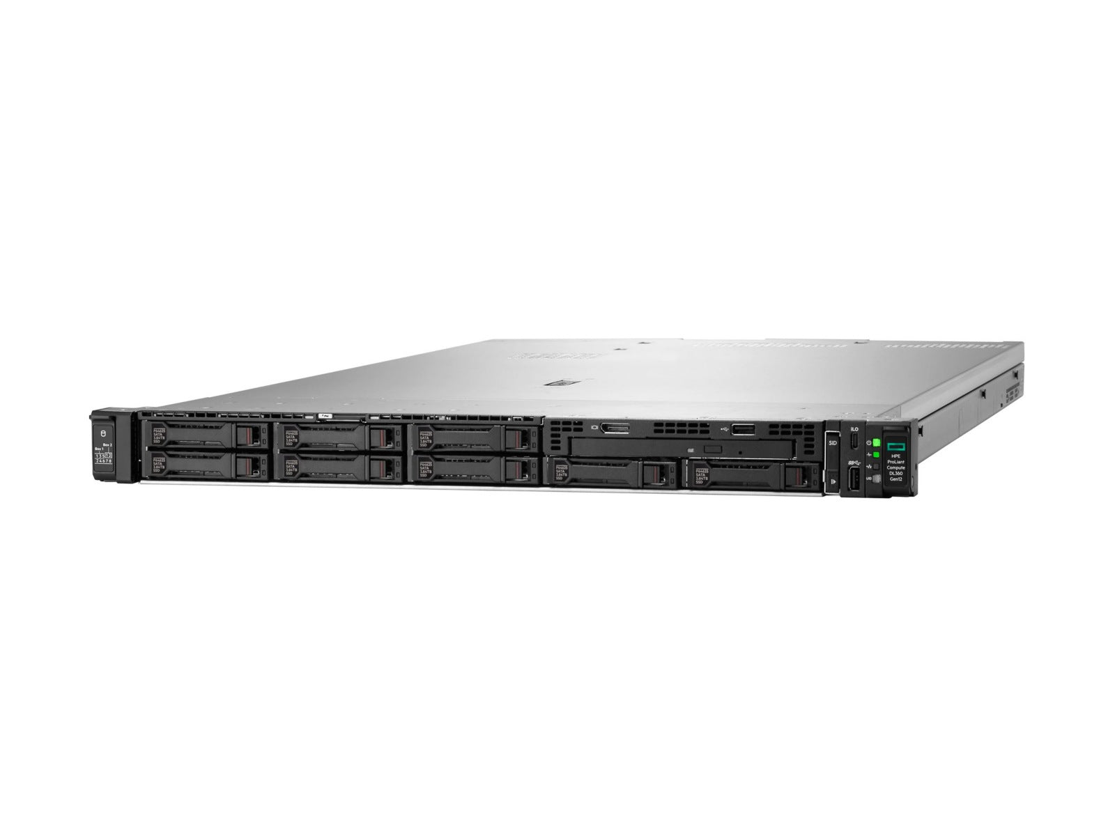 Servidor HPE ProLiant Compute DL360 Gen12, Intel Xeon 6517P 12 Núcleos, 128GB DDR5, no HDD, Rack 1U - vista 2
