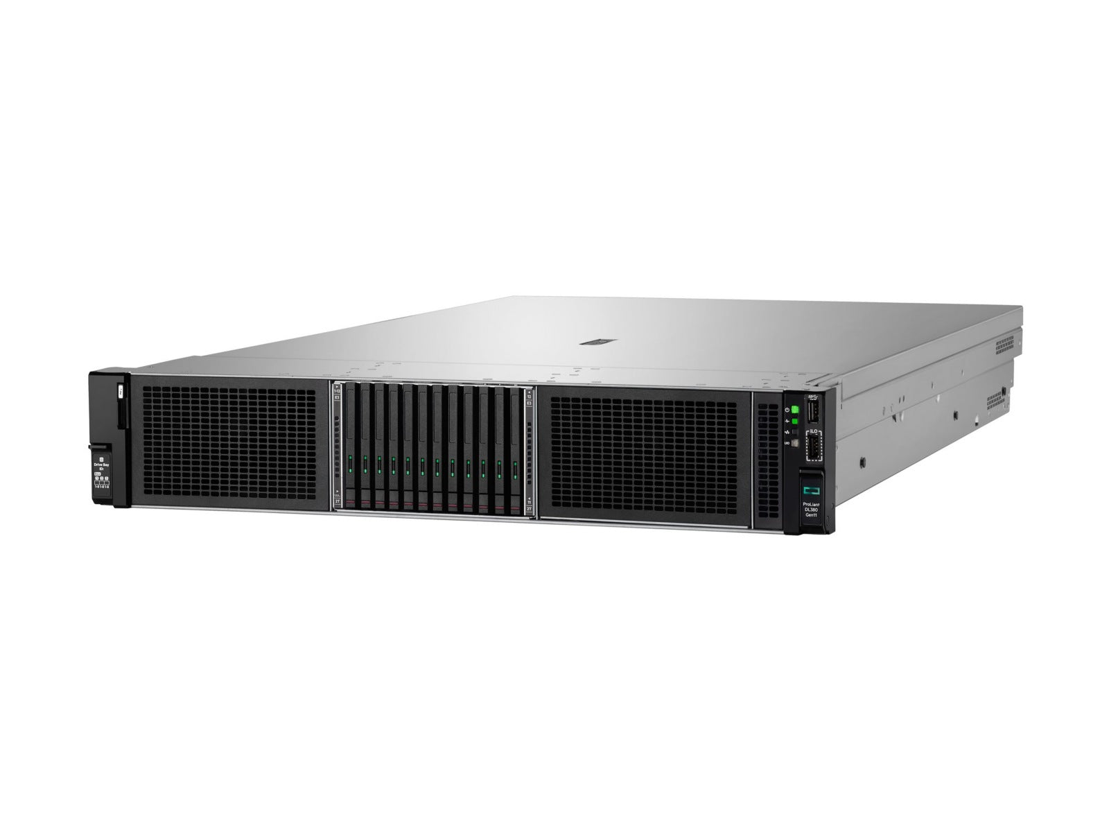 Servidor HPE ProLiant DL380 Gen11, Intel Xeon Gold 5418Y 24 Núcleos, 64GB DDR5, SSD 2 x 960GB, Rack 2U - vista 2