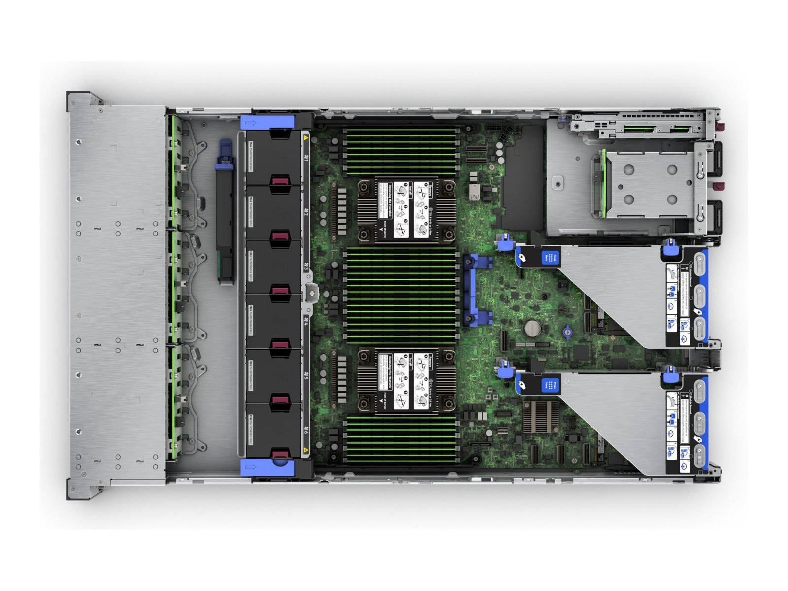 Servidor HPE ProLiant DL380 Gen11 Network Choice, Intel Xeon-G 6526Y 16 Núcleos, 128GB DDR5, no HDD, Rack 2U - vista 7