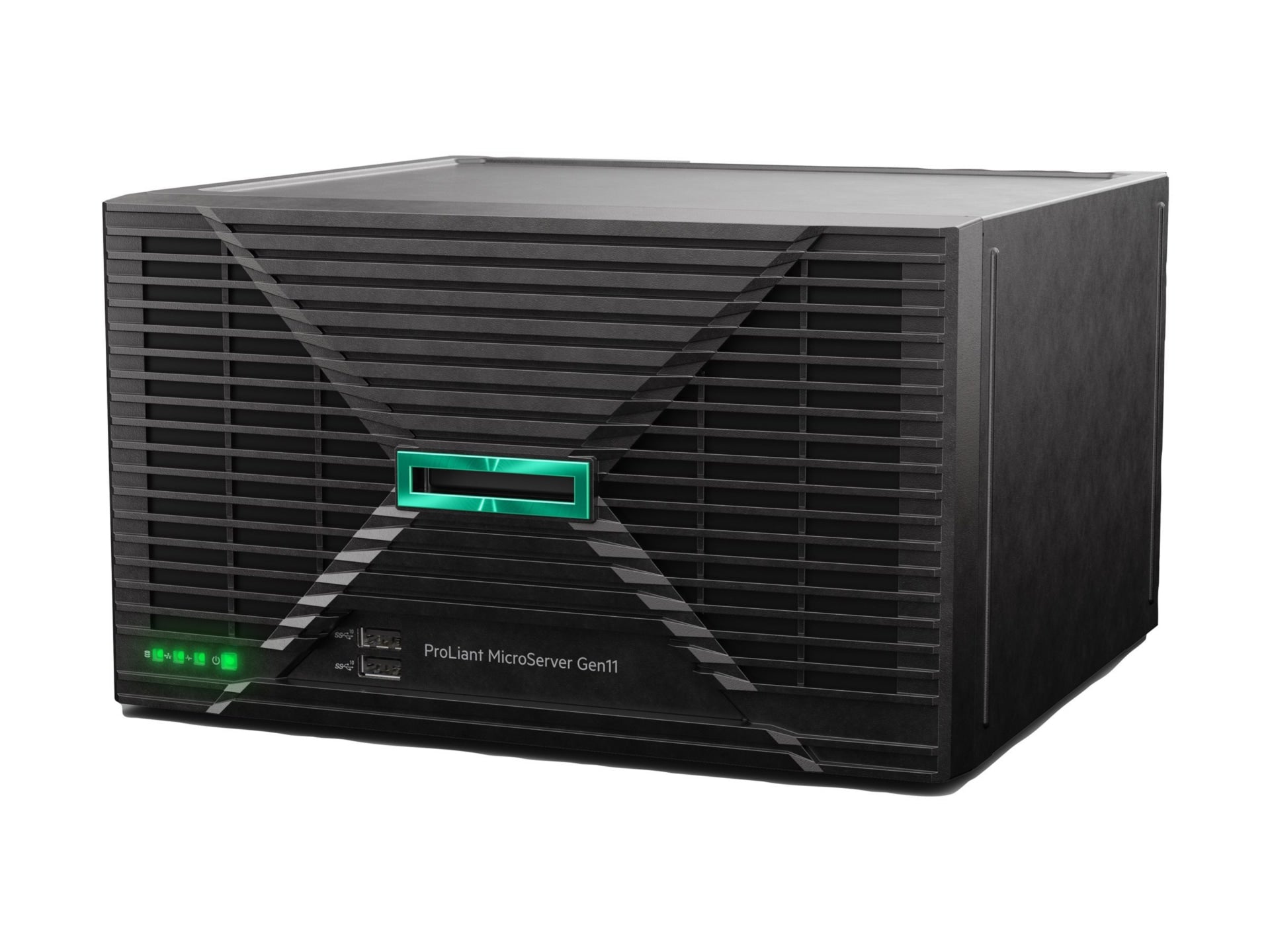 Servidor HPE ProLiant MicroServer Gen11, Intel Xeon 6325P 4 Núcleos, 32GB DDR5, HDD 4TB, Torre - vista 1