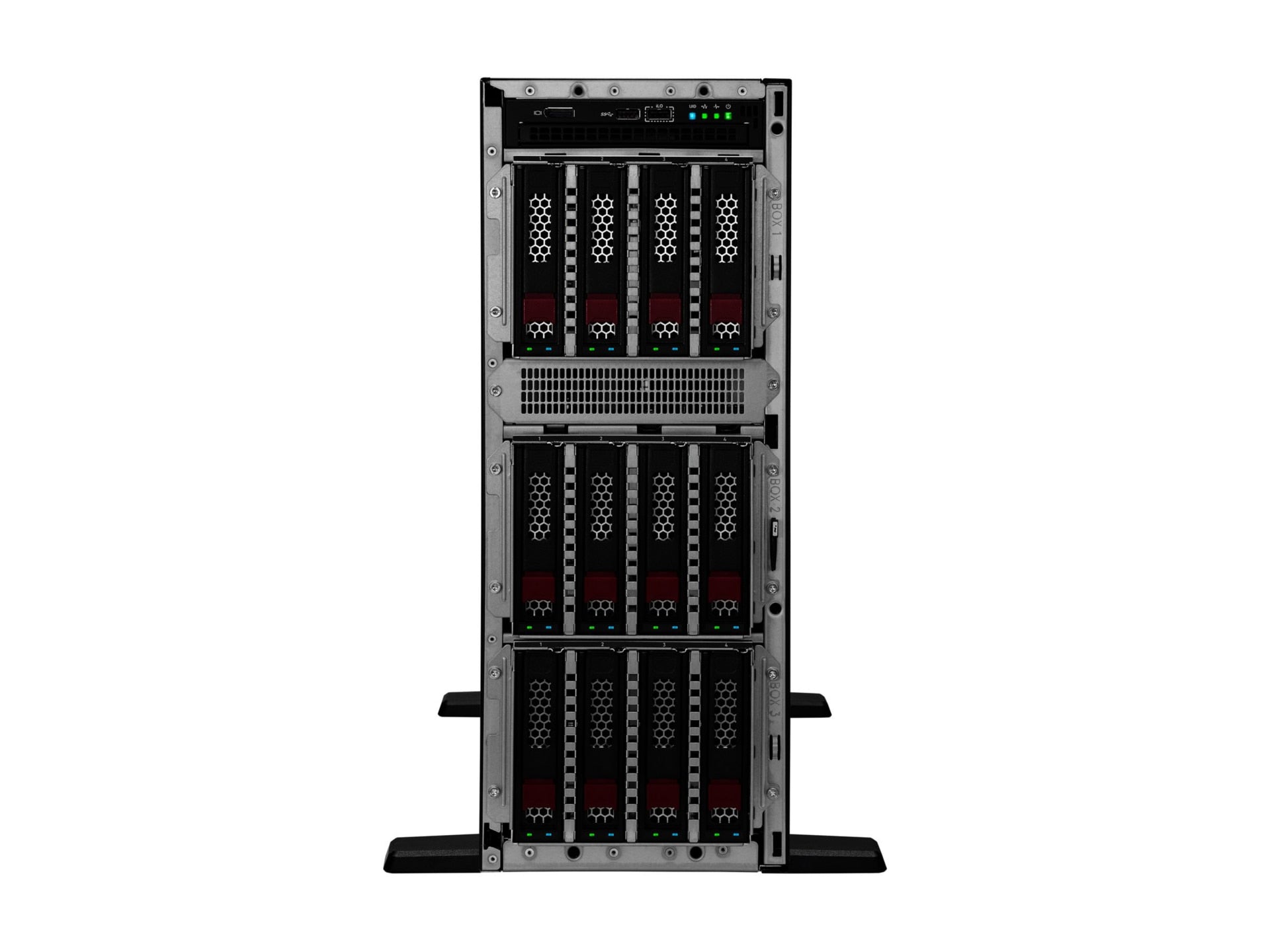 Servidor HPE ProLiant ML350 Gen11, Intel Xeon Silver 4516Y 24 Núcleos, 64GB DDR5, SSD 2 x 960GB, Torre 4U - vista 2