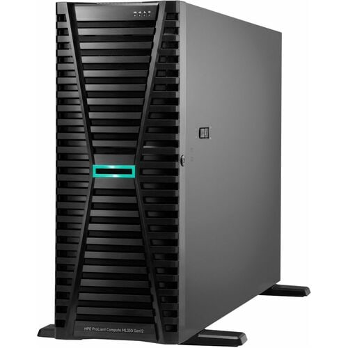 Servidor HPE ProLiant ML350 Gen12, Intel Xeon 12 Núcleos, 64GB DDR5, 960GB SSD, Torre 4U
