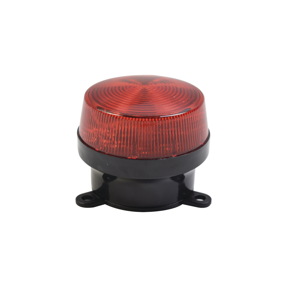 Mini estrobo color Rojo con montaje Sfire SF-STRR