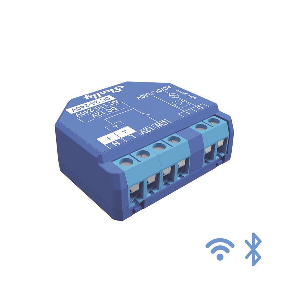 Relevador WIFI Inteligente 15A Allterco Robotics Eood SHELLYPLUS1