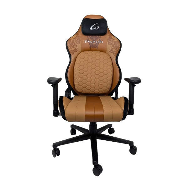 silla-gaming-jemip-spartan-reclinable-180-soporte-lumbar-cojin-cuello-reposabrazos-4d-marron-amarillo-vista_7