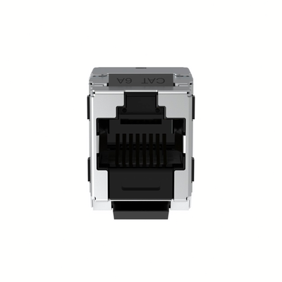 Paquete de 100 unidades del Jack Cat Panduit SKJ6X88BL-C Negro