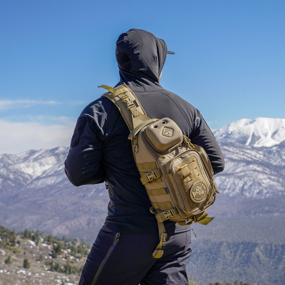 Sling Hazard 4 Freelance Photo y Drone Tactical -Pack (Coyote) - detalle