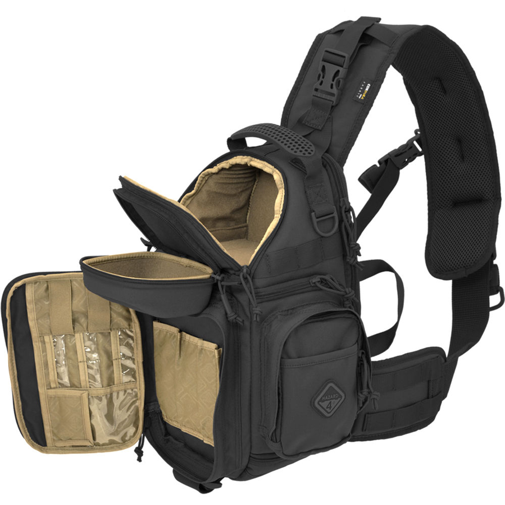 Sling Hazard 4 Freelance Photo y Drone Tactical -Pack (Negro) - puertos y conexiones