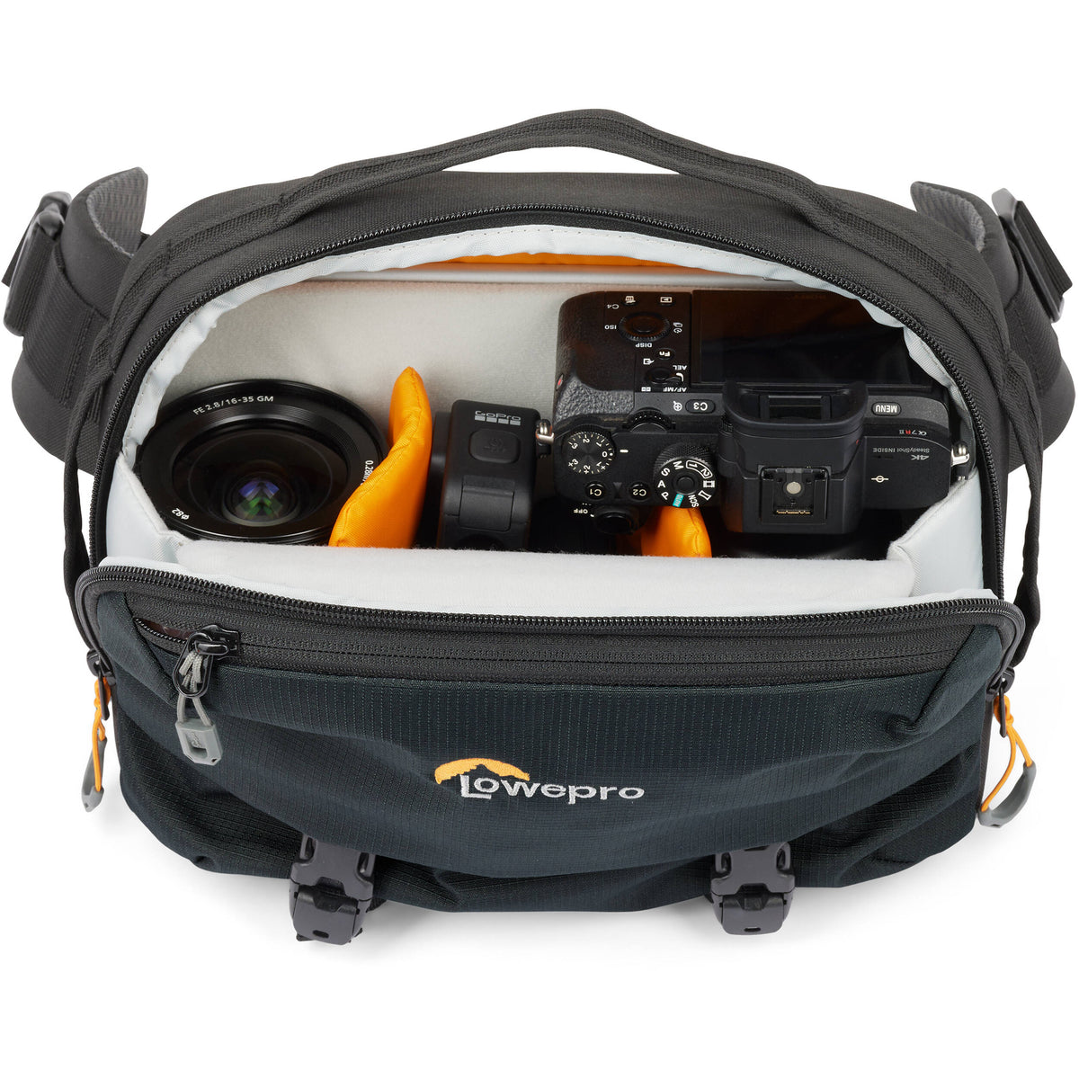 Sling Lowepro Trekker Lite SLX 120 -Style (Negro) - vista trasera